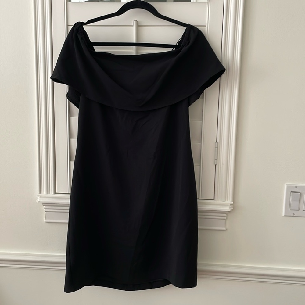 New Charles Henry dress, off the shoulder.